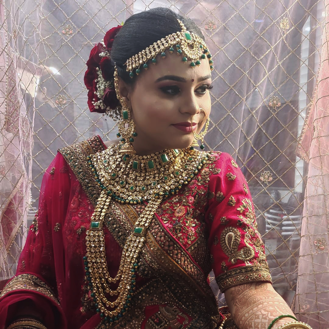 Reception makeup in Noida